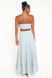 Strapless Maxi Dress