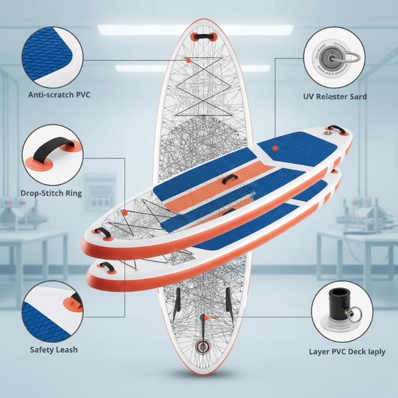 Inflatable Stand Up Paddle Board with Premium SUP Paddleboard Accessories